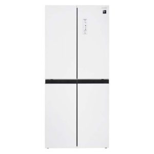 Sharp 530L French Door Inverter Refrigerator SJF589GW (White Glass)