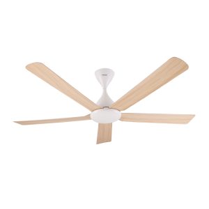 Panasonic 56" Dc Motor Bayu 5 Blade Remote Ceiling Fan F-M14JHVBLH (Light Oak)