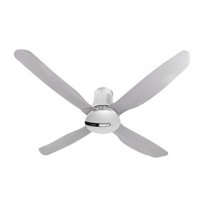 Panasonic 56" Econavi DC Motor 4 Blade Remote Ceiling Fan F-M14HWVBSQH (Platinum Silver)
