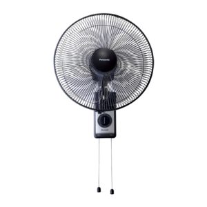 Panasonic 16" 5 Blade Basic Wall Fan F-MU405VBHH (Dark Grey)