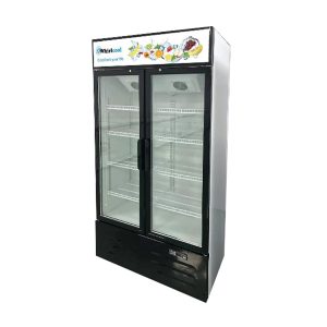 Whirlcool 800L 2 Door Upright Chiller WSC2D-900FW (Heater Glass)