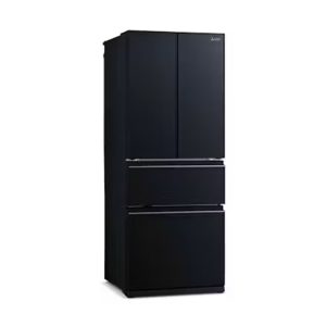 Mitsubishi 442L Multi Door Inverter Refrigerator MR-LX55EY-GBK (Glass Black)