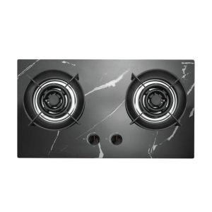 Elba 2 Burner Built-In Glass Gas Cooker Hob EBH-S8562G(BK)