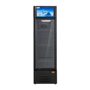 Midea 211L 1 Door Upright Chiller MDRZ304FGG30 (Black)