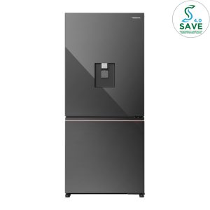 Panasonic Nett 500L 2 Door Inverter Bottom Freezer Refrigerator NR-BW530XMMM (Dark Mirror) (Prime + Edition)