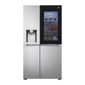 LG Nett 635L Side By Side Inverter Refrigerator GC-X257CSES (Noble Silver)
