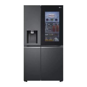 LG Nett 635L Side By Side Inverter Refrigerator GC-X257CQES (Matt Black)