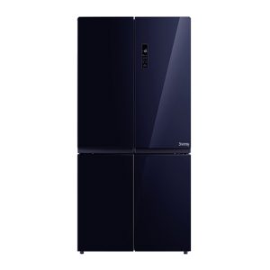 Toshiba 648L French Door Glass Refrigerator GR-RF646WE-PGY(24) (Glass Blue)