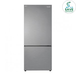 Panasonic 422L 2 Door Inverter Bottom Freezer Refrigerator NR-BX421BPSM (Glossy Silver Steel)