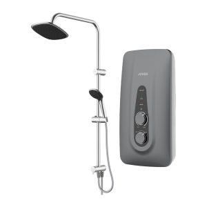 Joven Inverter DC Pump Rain Shower Water Heater SB11IP (RS) (Dark Grey/Dark Silver)