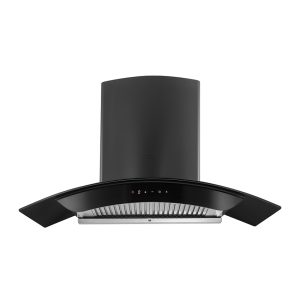 Rinnai 1200m3/hr Curved Glass Chimney Hood RH-C1119-GCW (LED Touch Sensor)