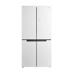 Midea 580L French Door Inverter Refrigerator MDRF633MIF61W (Tweed White Glass) (Wifi Control)