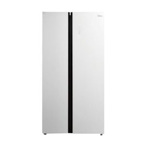 Midea 660L Side By Side Inverter Refrigerator MDRS712FIE61W (Tweed White Glass) (Wifi Control)