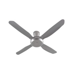 Panasonic 56" AC Motor Nami 4 Blade Remote Ceiling Fan F-M14E2VBHH (Silver Grey)