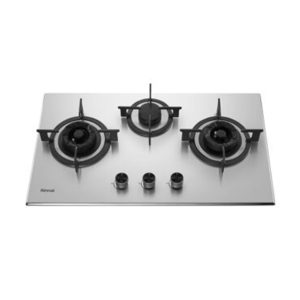 Rinnai 3 Burner Built-In Stainless Steel Gas Cooker Hob RB-773S