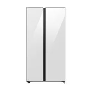 Samsung Nett 654L Side By Side Inverter Refrigerator RS70F65QNWME (White Glass) (Wifi Control)