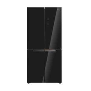 Midea 570L French Door Inverter Refrigerator MDRF633MIF22 (Jazz Black Glass) (Wifi Control)