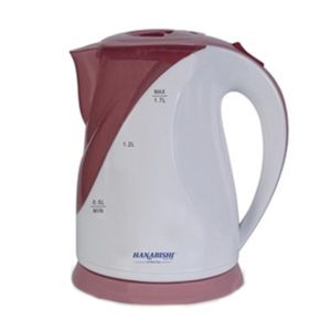 Hanabishi 1.7L Jug Kettle With LED HA9830 (Maroon)